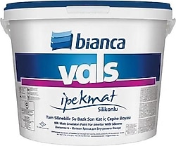 Bianca Vals İpekmat 0.75 lt Silinebilir Silikonlu İç Cephe Boyası