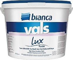 Bianca Vals Lux 0.75 lt Su Bazlı İç Cephe Boyası