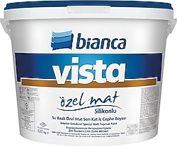 Bianca Vista Özel Mat Silikonlu 20 kg İç Cephe Boyası