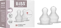Bibs Baby Bottle Orta Akış 2'li Silikon Biberon Emziği
