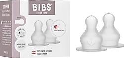 Bibs Baby Bottle Yavaş Akış 2'li Silikon Biberon Emziği