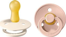 Bibs Colour Ivory-Blush 6-18 Ay İkili Kauçuk Emzik
