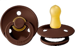 Bibs Colour Mocha 0-6 Ay Kauçuk Emzik