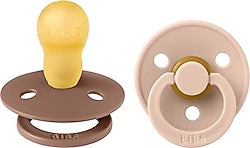 Bibs Colour Woodchuck-Blush 18 Ay+ İkili Kauçuk Emzik