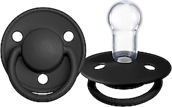 Bibs De Lux Black 0-36 Ay Silikon Emzik
