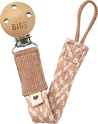 Bibs Paci Braid Emzik Askısı Blush