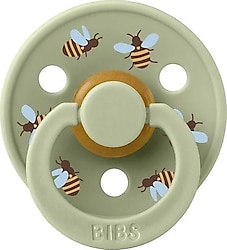 Bibs Studio Colour Bumblebee Friends 6-18 Ay Kauçuk Emzik