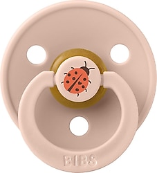 Bibs Studio Colour Ladybug 18 Ay+ Kauçuk Emzik