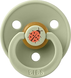 Bibs Studio Colour Ladybug Sage 18 Ay+ Kauçuk Emzik