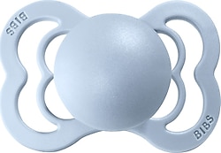 Bibs Supreme Baby Blue 6-18 Ay Silikon Emzik