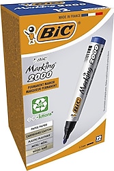 Bic 2000 12'li Yuvarlak Uç Permanent Marker Kalem