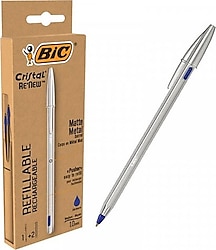 Bic Cristal Renew Metal Gövdeli Tükenmez Kalem