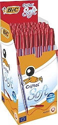 Bic Cristal Soft 50'li Kırmızı Tükenmez Kalem