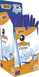 Bic Cristal Soft 50'li Mavi Tükenmez Kalem
