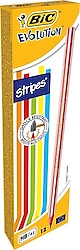 Bic Evolution Stripes 12'li Kurşun Kalem