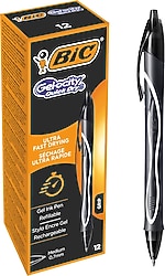 Bic Gelocity Quick Dry Hızlı Kuruyan 12'li Kutu Jel Kalem Siyah