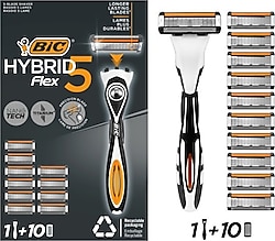 Bic Hybrid 5 Flex 10 Başlıklı Tıraş Bıçağı