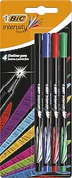 Bic Intensity Fineliner Klasik 4'lü Keçeli Kalem Seti