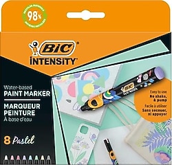 Bic Intensity Paint Pastel 8'li Marker Kalem
