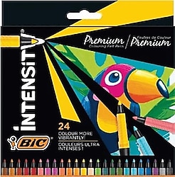 Bic Intensty Premium 24'lü Keçeli Kalem Seti