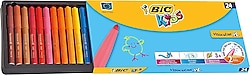 Bic Kids Visacolor XL Jumbo 24 Renk Keçeli Kalem