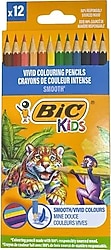 Bic Kids Smooth 12'li Kuru Boya