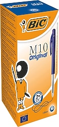 Bic M10 Basmalı 50'li Kutu Mavi Tükenmez Kalem