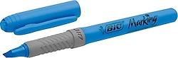 Bic Marking Brite Liner Grip Mavi Fosforlu Kalem