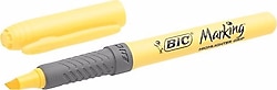 Bic Marking Brite Liner Grip Sarı Fosforlu Kalem