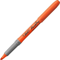 Bic Marking Brite Liner Grip Turuncu Fosforlu Kalem