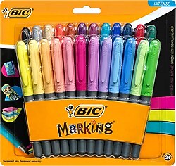 Bic Marking Color Permanent 12 Renk Markör Kalemi Fiyatları ...