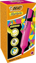 Bic Marking Flat 10'lu Fosforlu Kalem