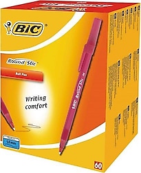 Bic Round Stic 60'lı Tükenmez Kalem Kırmızı