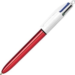 Bic Shine Kırmızı 4 Renkli Tükenmez Kalem