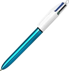 Bic Shine Mavi 4 Renkli Tükenmez Kalem