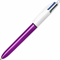 Bic Shine Mor 4 Renkli Tükenmez Kalem