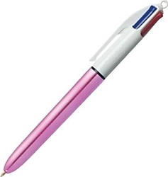Bic Shine Pembe 4 Renkli Tükenmez Kalem