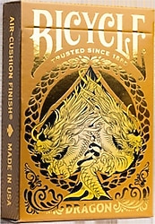 Bicycle Dragon Back Gold İskambil Kağıdı