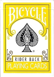 Bicycle Standard Endeks Sarı İskambil Kağıdı