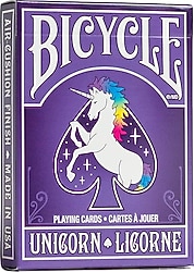 Bicycle Unicorn Licorne İskambil Kağıdı