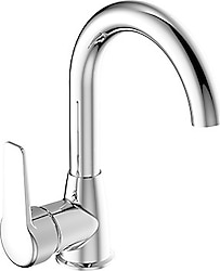 Bien Leo Kısa Konik Kuğu Lavabo Bataryası
