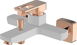 Bien Salvo Plus Colours BB01065412 Beyaz-Rose Gold Banyo Bataryası