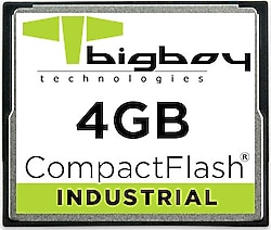 Bigboy BTCFI110-4G 4 GB Endüstriyel Compact Flash Hafıza Kartı