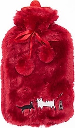 Biggdesign Cats Bordo Peluş Sıcak Su Torbası