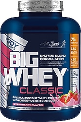 BigJoy BigWhey Classic 2288 gr Çilek Aromalı Whey Protein Tozu