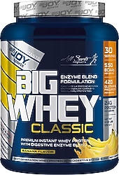 BigJoy BigWhey Classic 915 gr Muz Aromalı Whey Protein Tozu