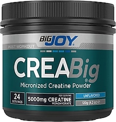 BigJoy Creabig Micronized Powder 120 gr Kreatin