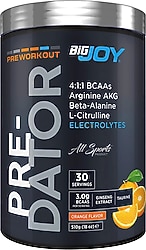BigJoy Pre-Workout Predator Portakal Aromalı 510 gr
