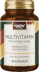BigJoy Vitamins Multivitamin Men's Daily Care 30 Kapsül