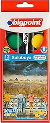 Bigpoint 12'li Büyük Boy Sulu Boya
